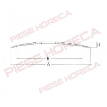 Lama, cutit feliator 300mm  AMATIS, RGV, SIRMAN, HORECA-SELECT